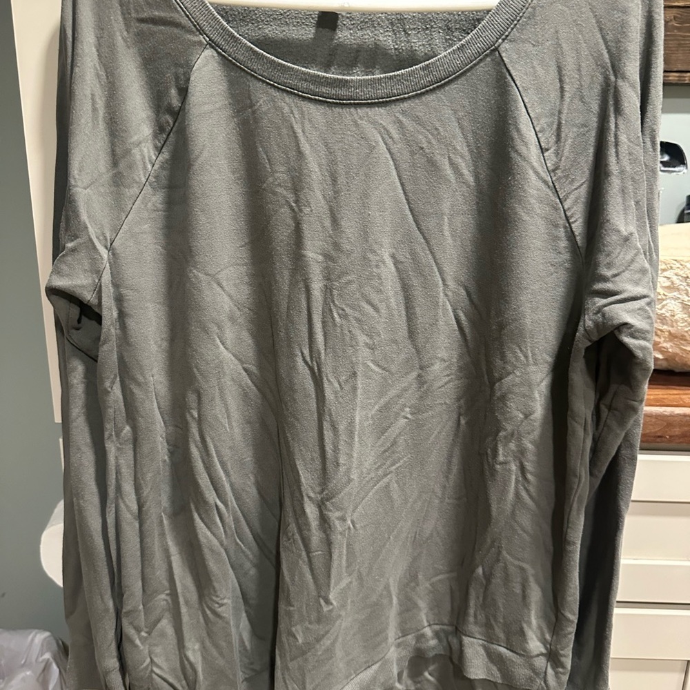 Threads 4 Thought Women's Slate army green Sweatshirt